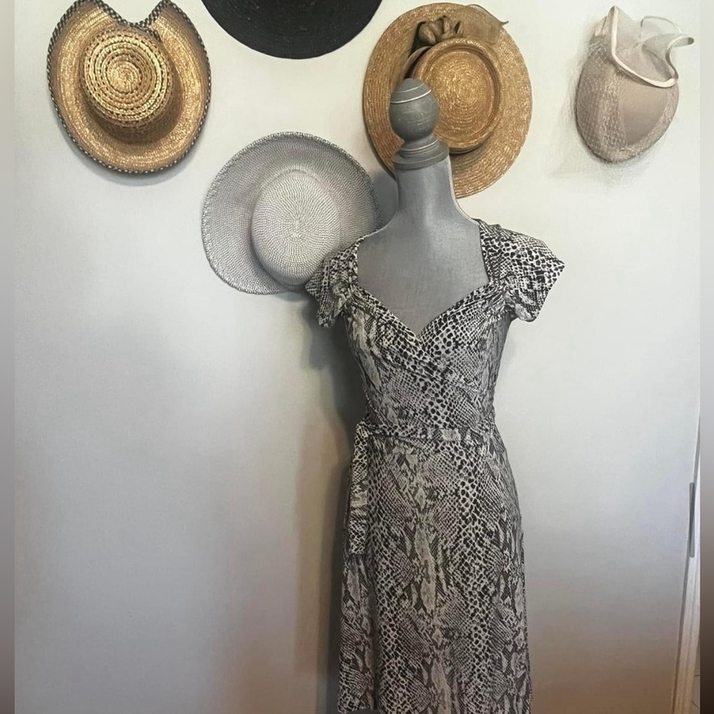 Snakeskin Dress